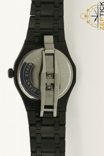 RICK Stainless Steel Men’s Watch – Luxury Design, Durable Build & Date Display