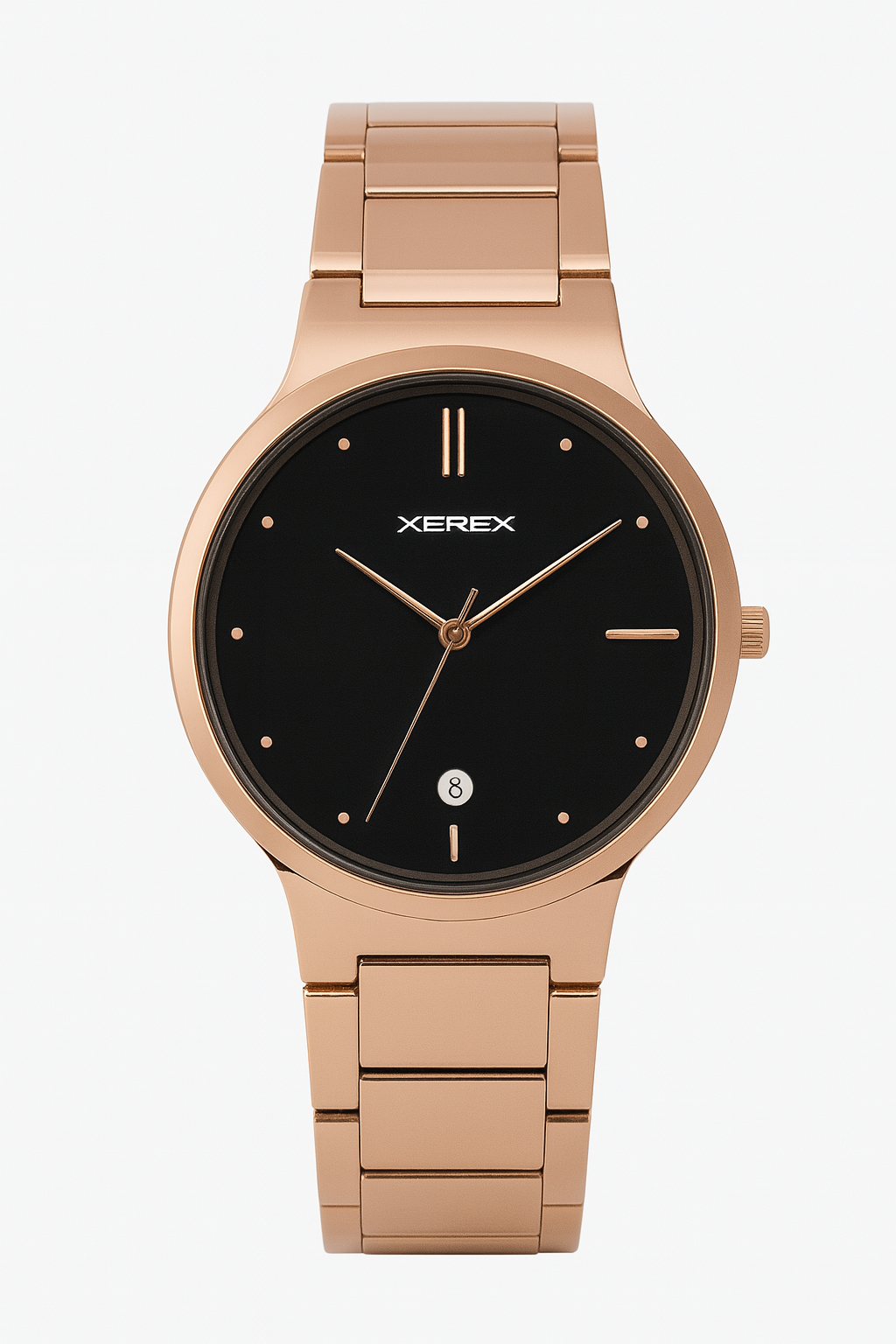 Xerex  Elegance – Stylish Ladies Wristwatch with Date Display & Sleek  Chain