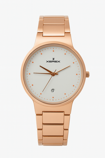 Xerex  Elegance – Stylish Ladies Wristwatch with Date Display & Sleek  Chain