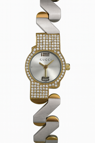 Gucci Luxury Women’s Diamond Studded Silver Dial Watch – Premium Fashion Bracelet Timepiece