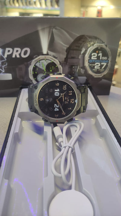 GT6 Pro Sports Smartwatch – 1.39” AMOLED Display | Bluetooth Calling & Health Tracking