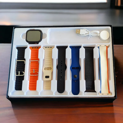 S10 Ultra 2 Smartwatch – 7-in-1 Straps | Bluetooth Calling & Fitness Tracker