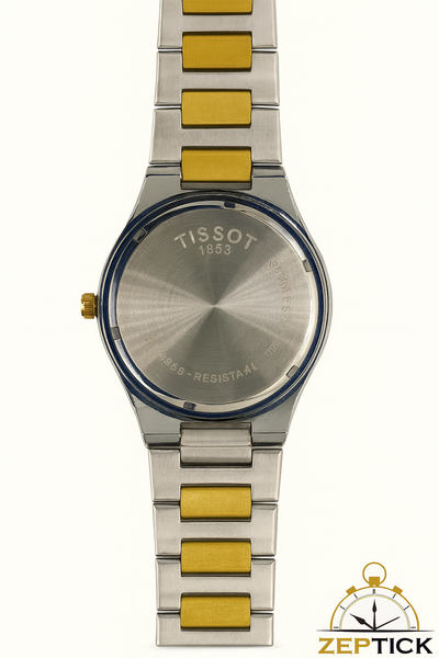 Tissot 1853 Two-Tone Quartz Watch – Luxury Gold & Silver Strap | Zeptick